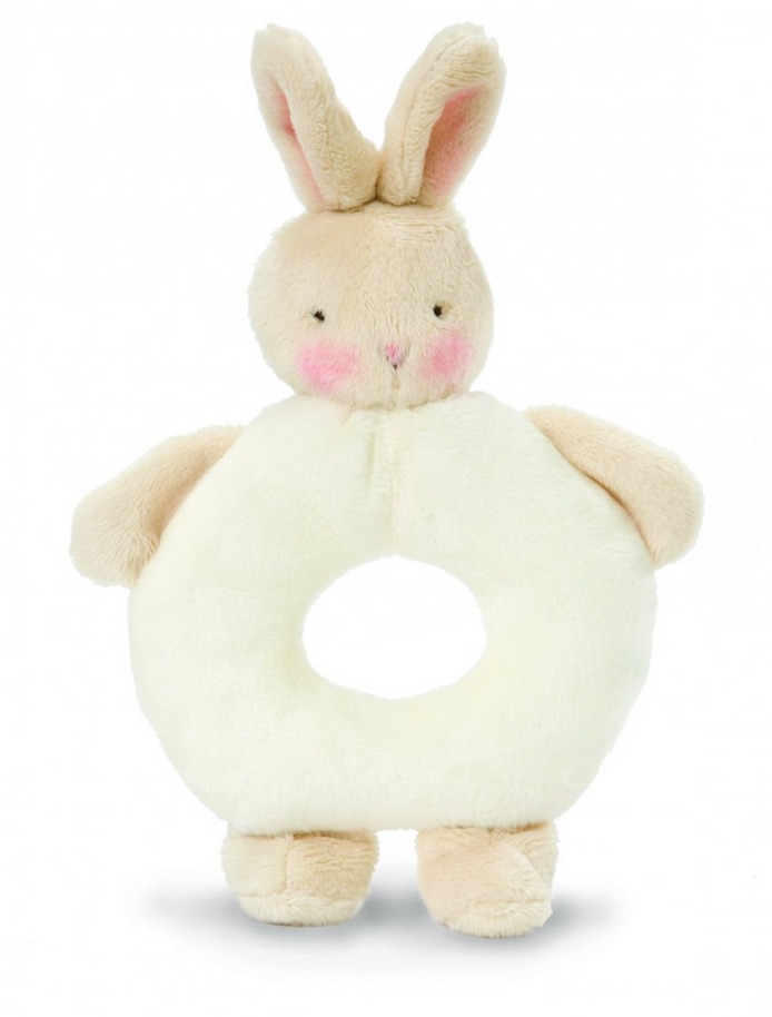 Bunnies By The Bay: White Bunny - Rattle Ring image