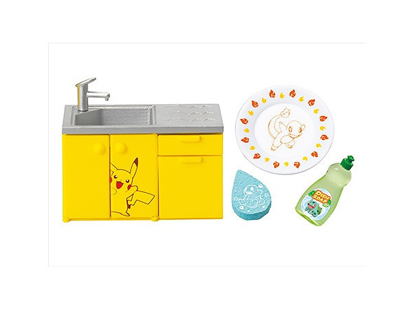 Pokemon: Enjoy Cooking (Pikachu Kitchen) - Mini-Figure Collection image