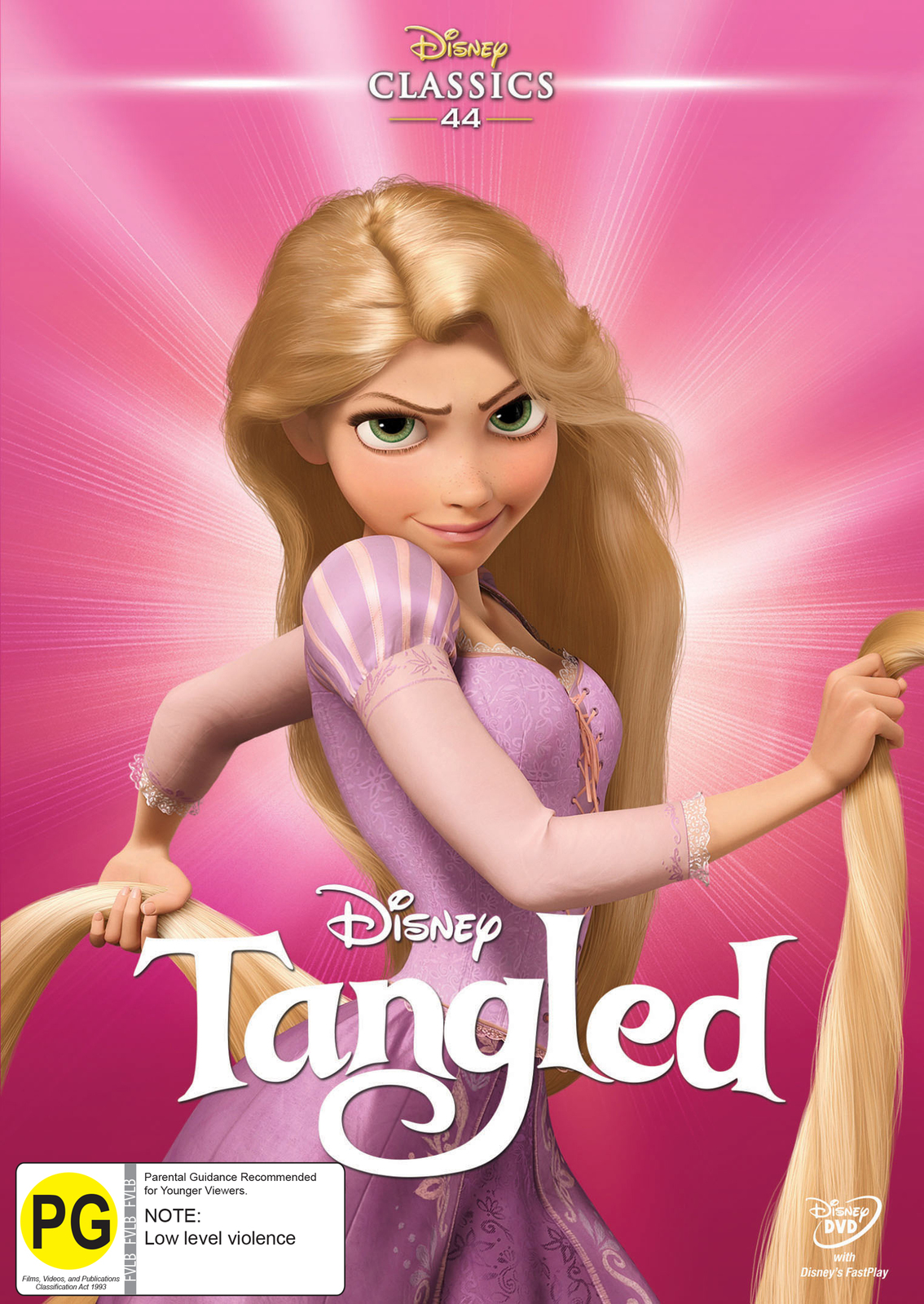 Tangled on DVD image