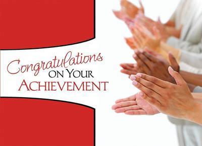 Congratulations on Your Achievement on Paperback by Kathy Shutt