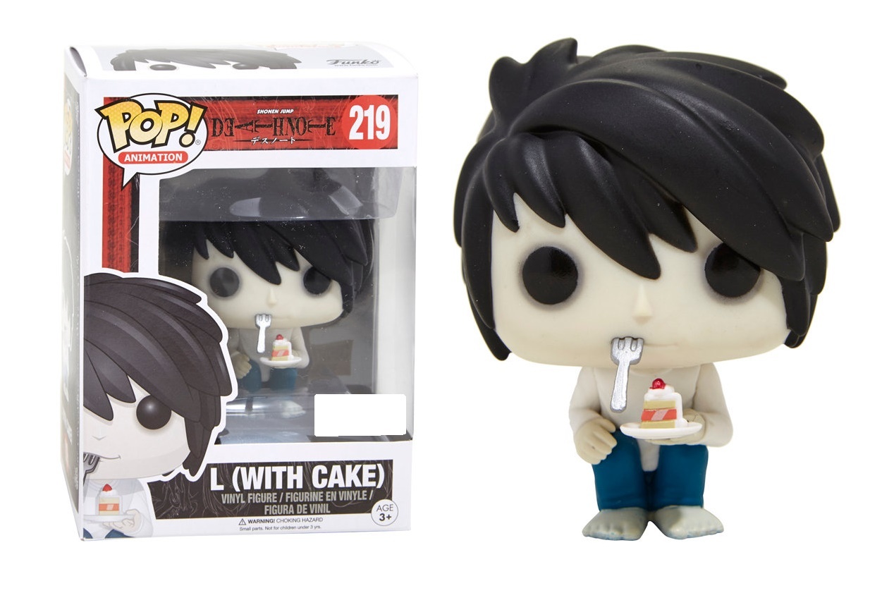 Death Note - L ( With Cake) Pop! Vinyl Figure