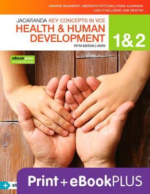 Key Concepts VCE Health and Human Development Units 1&2 5E Ebk & Print+s/On by Andrew Beaumont image
