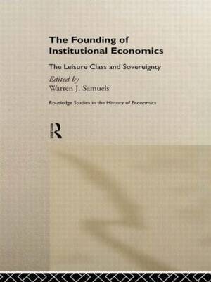 The Founding of Institutional Economics image