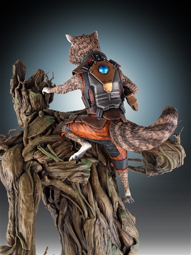 Rocket Raccoon & Groot Statue image