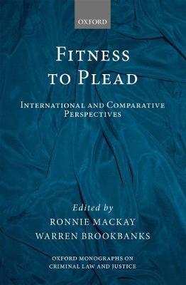 Fitness to Plead by Ronnie MacKay image