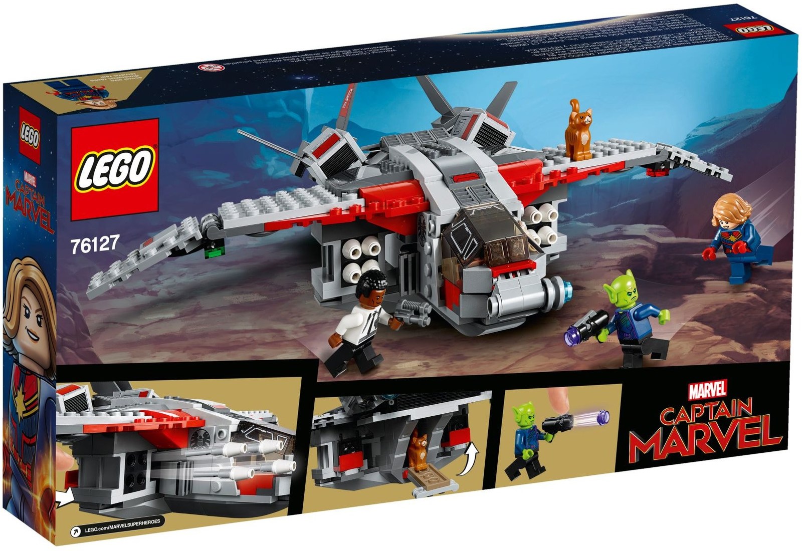 LEGO Super Heroes - Captain Marvel & The Skrull Attack (76127) image