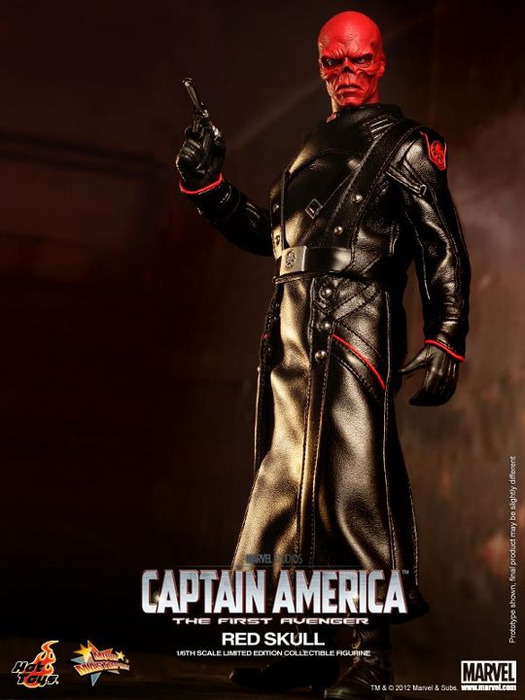 Captain America Movie 1/6 Scale 12" Action Figure - Red Skull image