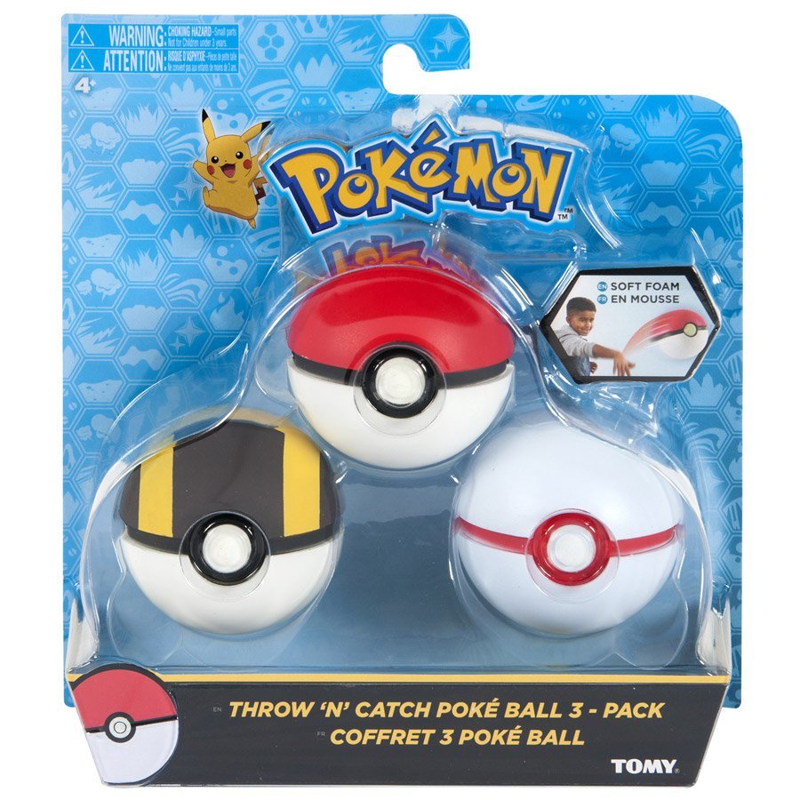 Pokémon: Throw n Catch Pokeball - Pokeball, Ultraball, Premierball image