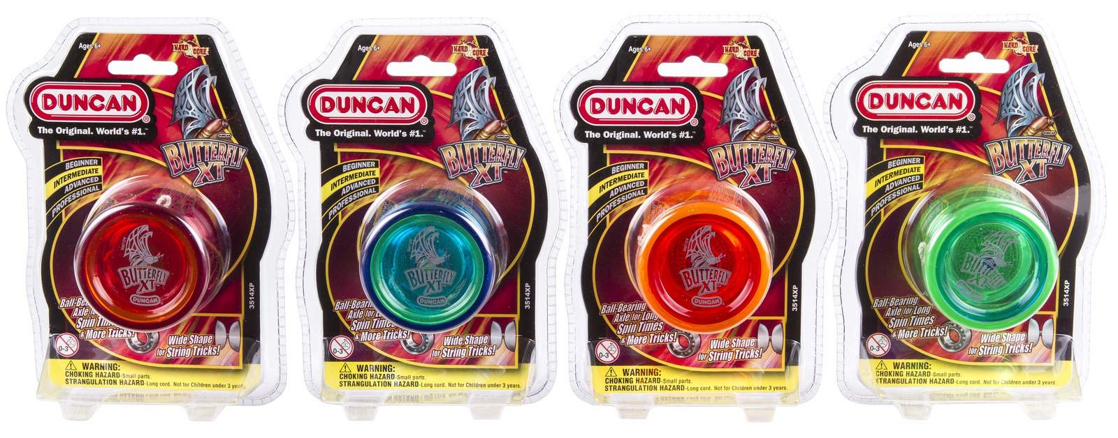 Duncan: Butterfly XT Ball Bearing Yo-Yo - Assorted Colours image