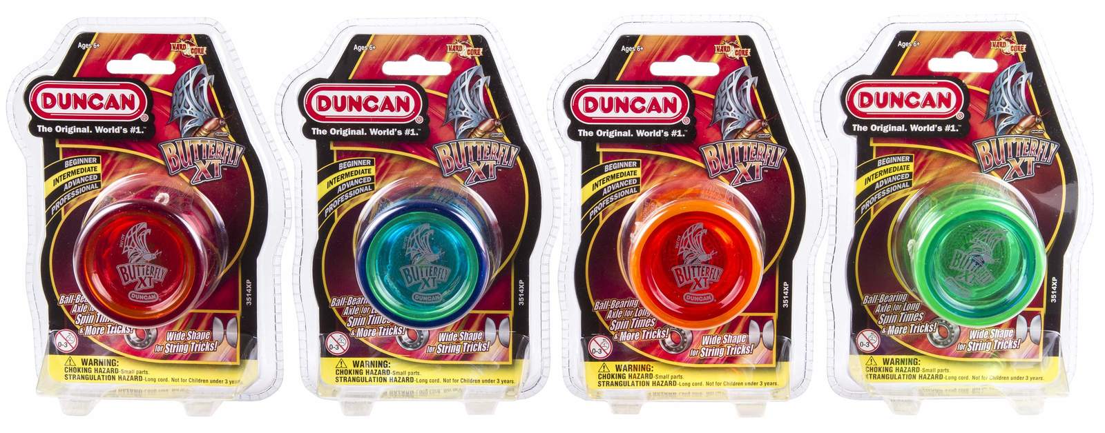 Duncan: Butterfly XT Ball Bearing Yo-Yo - Assorted Colours