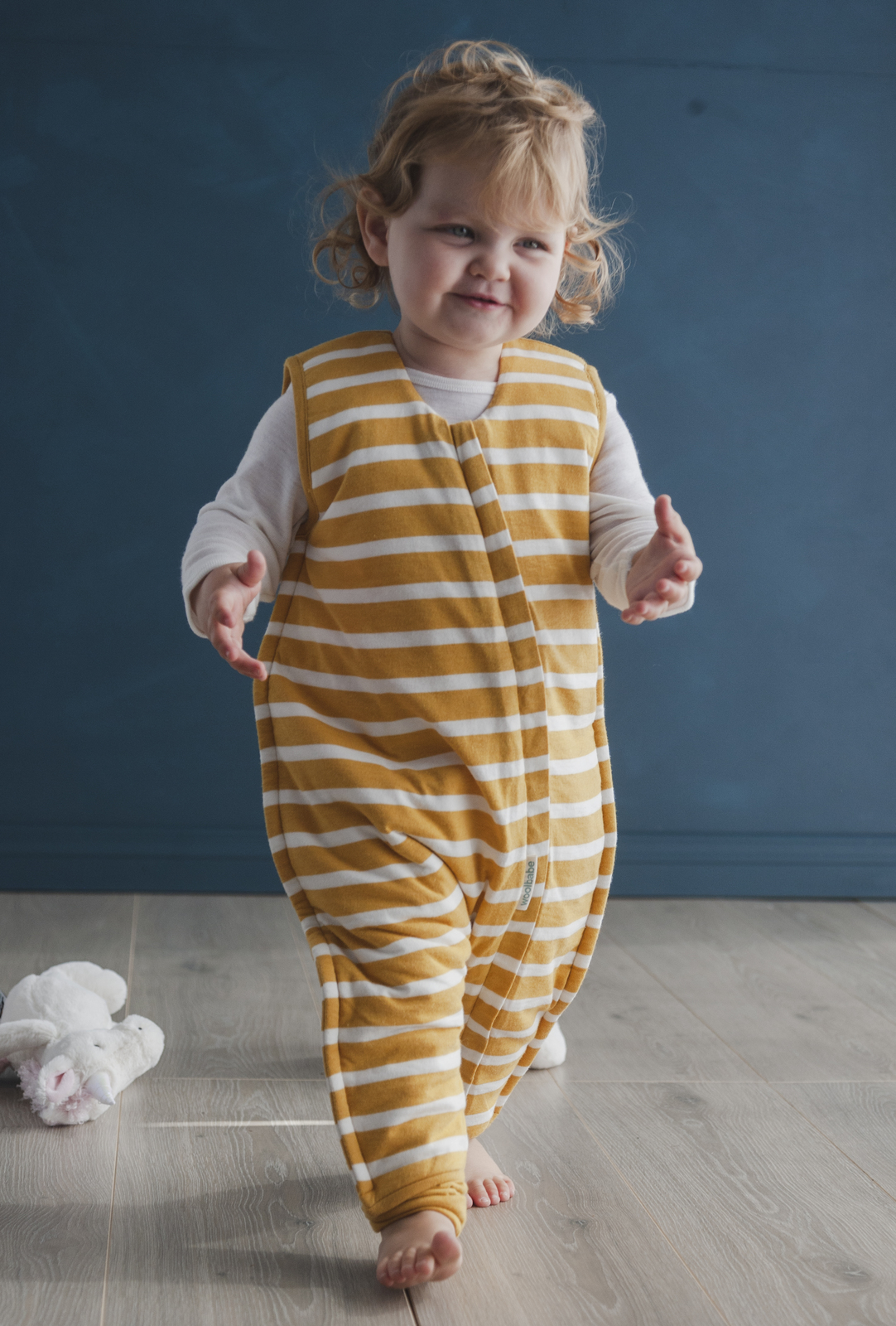 Woolbabe: Duvet Sleeping Suit - Kowhai (3 Years) image