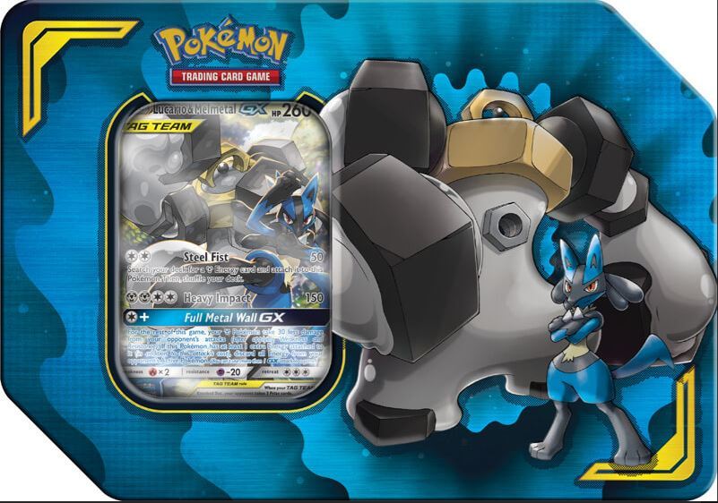 Pokemon TCG: Power Partnership Tin - Lucario & Melmetal-GX image