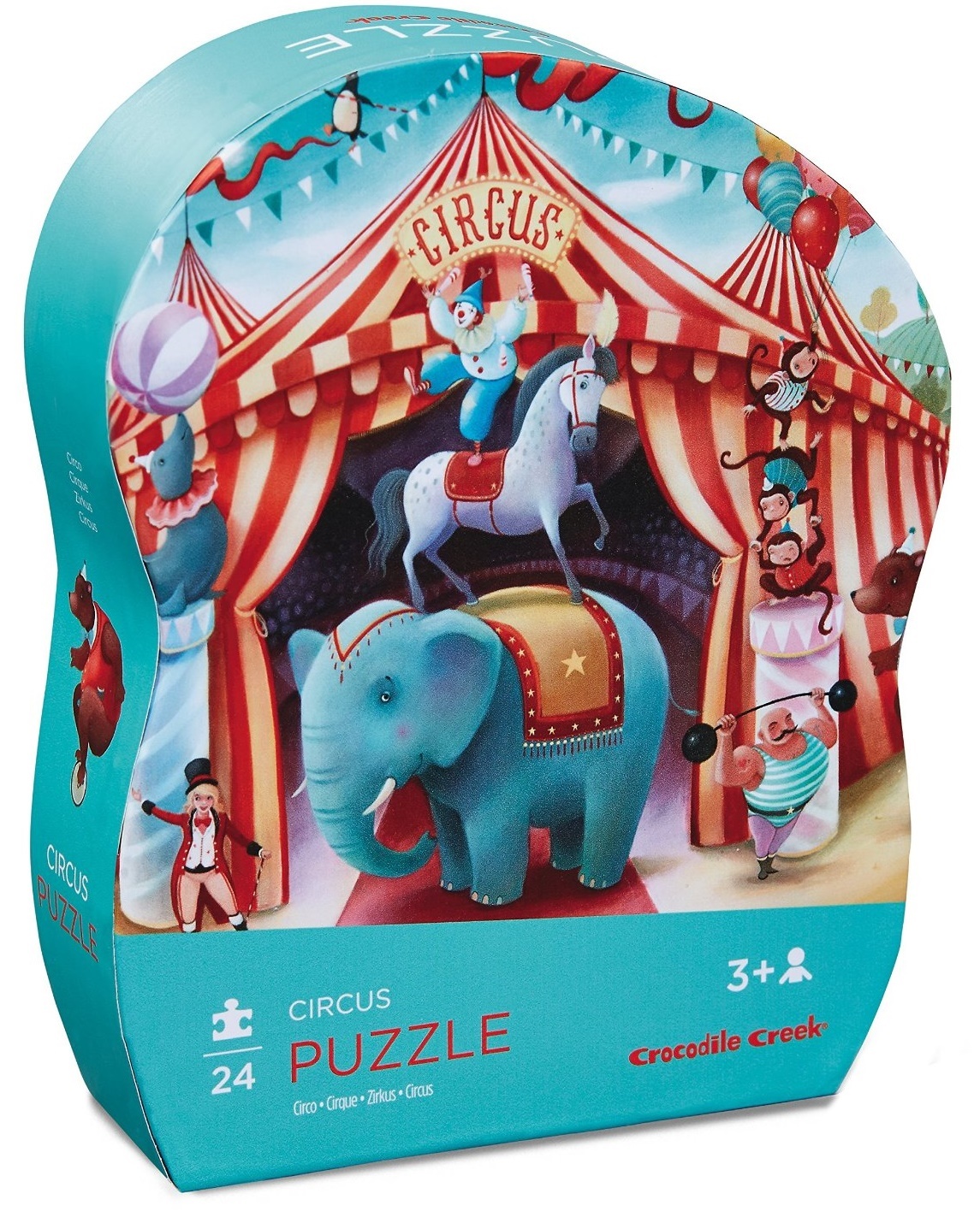 Crocodile Creek: Circus Jigsaw Puzzle - 24pc