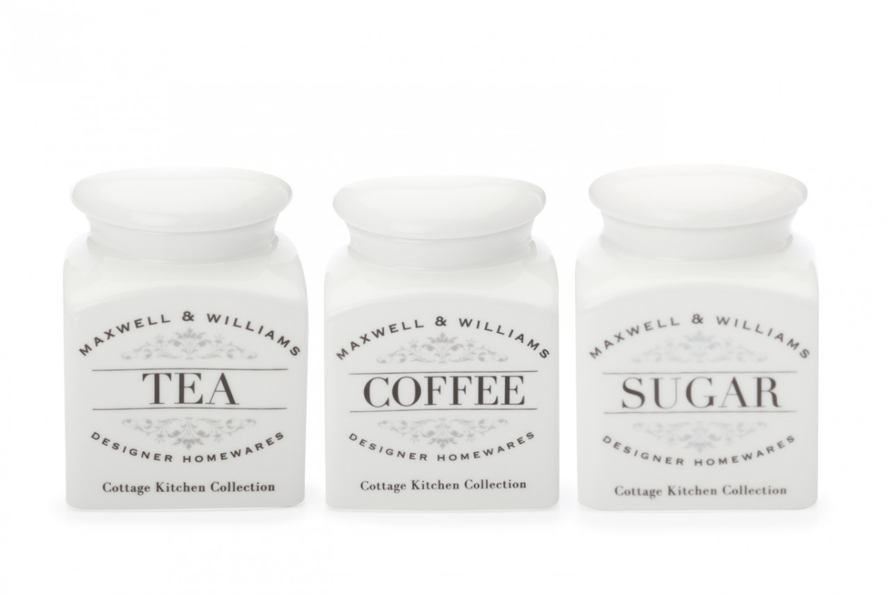 Maxwell Williams Cottage Kitchen Canister Set Maxwell Williams Cottage Kitchen Canister Set