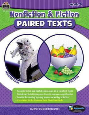 Nonfiction and Fiction Paired Texts Grade 4 by Susan Collins image