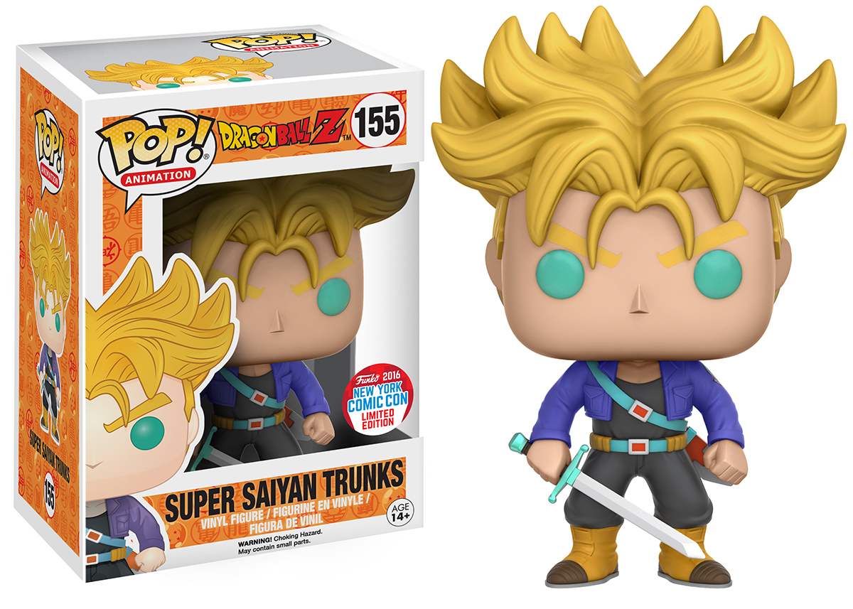 Super Saiyan Trunks Pop! Vinyl Figure at Mighty Ape NZ