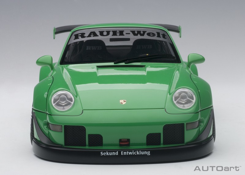 Autoart 1/18 Rwb 993 (Green/Gun Grey Wheels) image