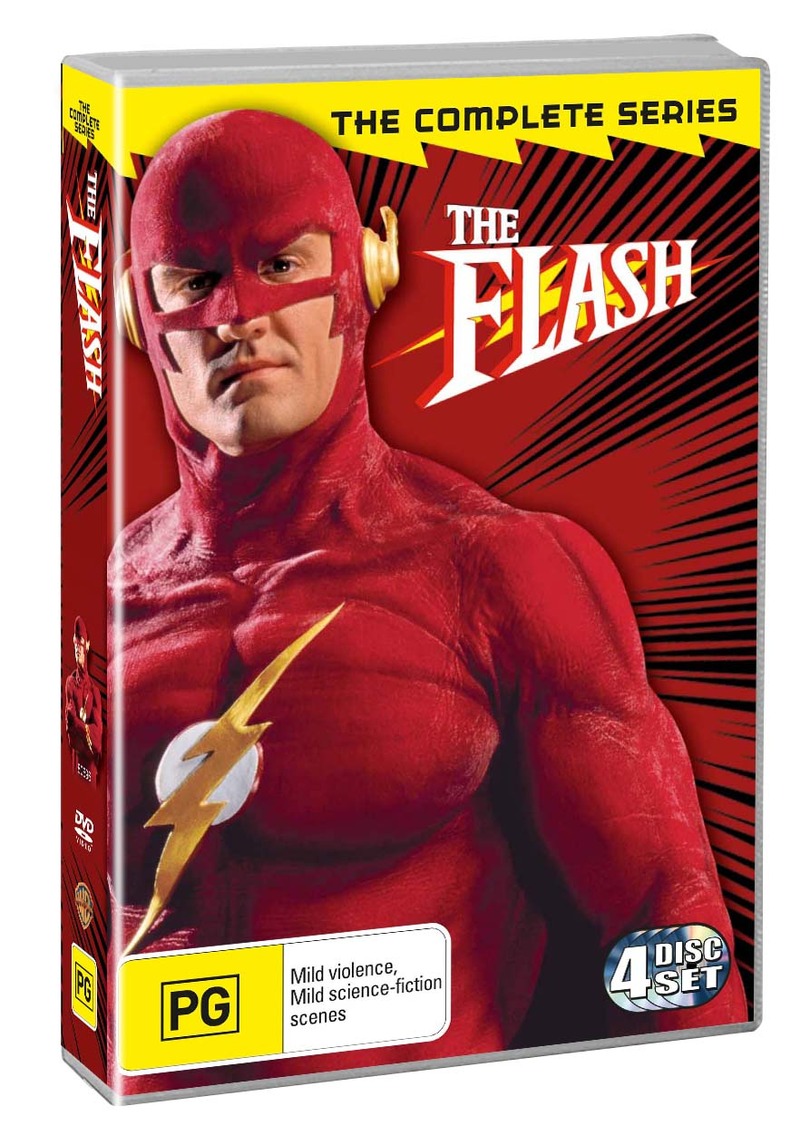 The Flash - The Complete Series (4 Disc Set) on DVD image