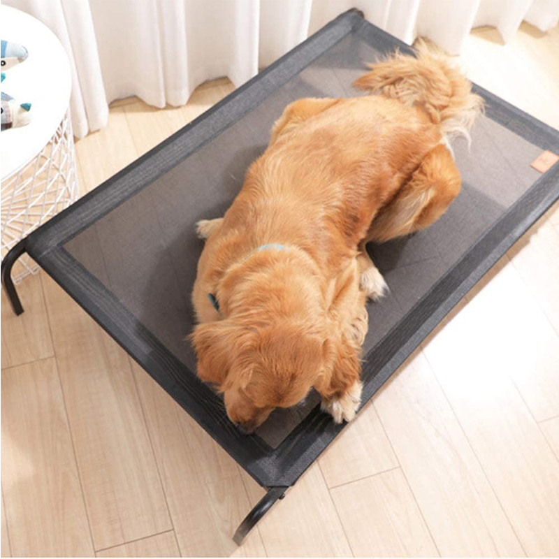 Buy Indoor/Outdoor Elevated Portable Pet Bed Medium (Black) at Mighty