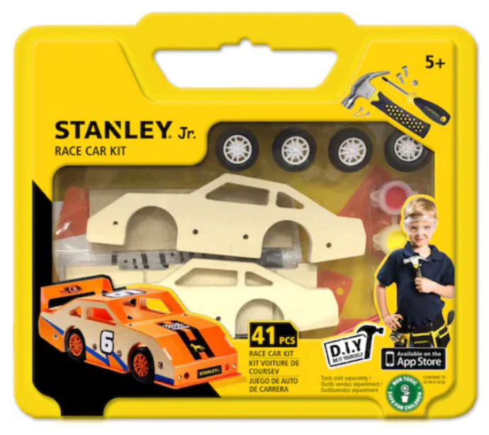 Buy Stanley Jr Race Car DIY Kit at Mighty Ape NZ