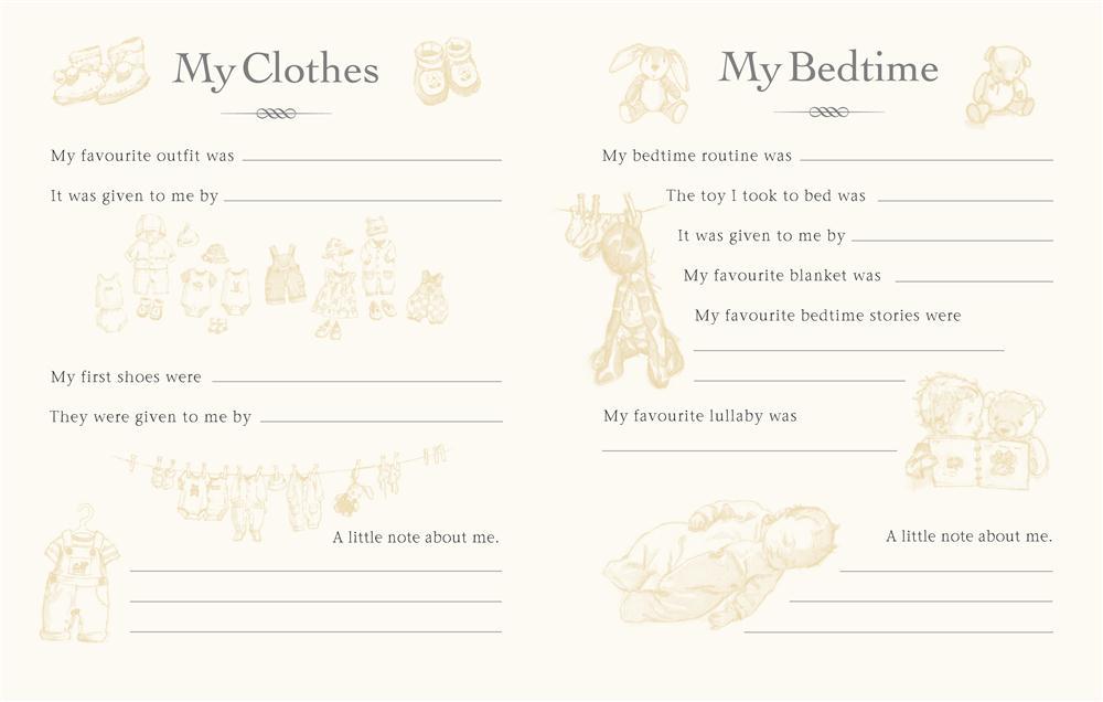 My Book About Me: A Baby Record Book by Heather Potter image
