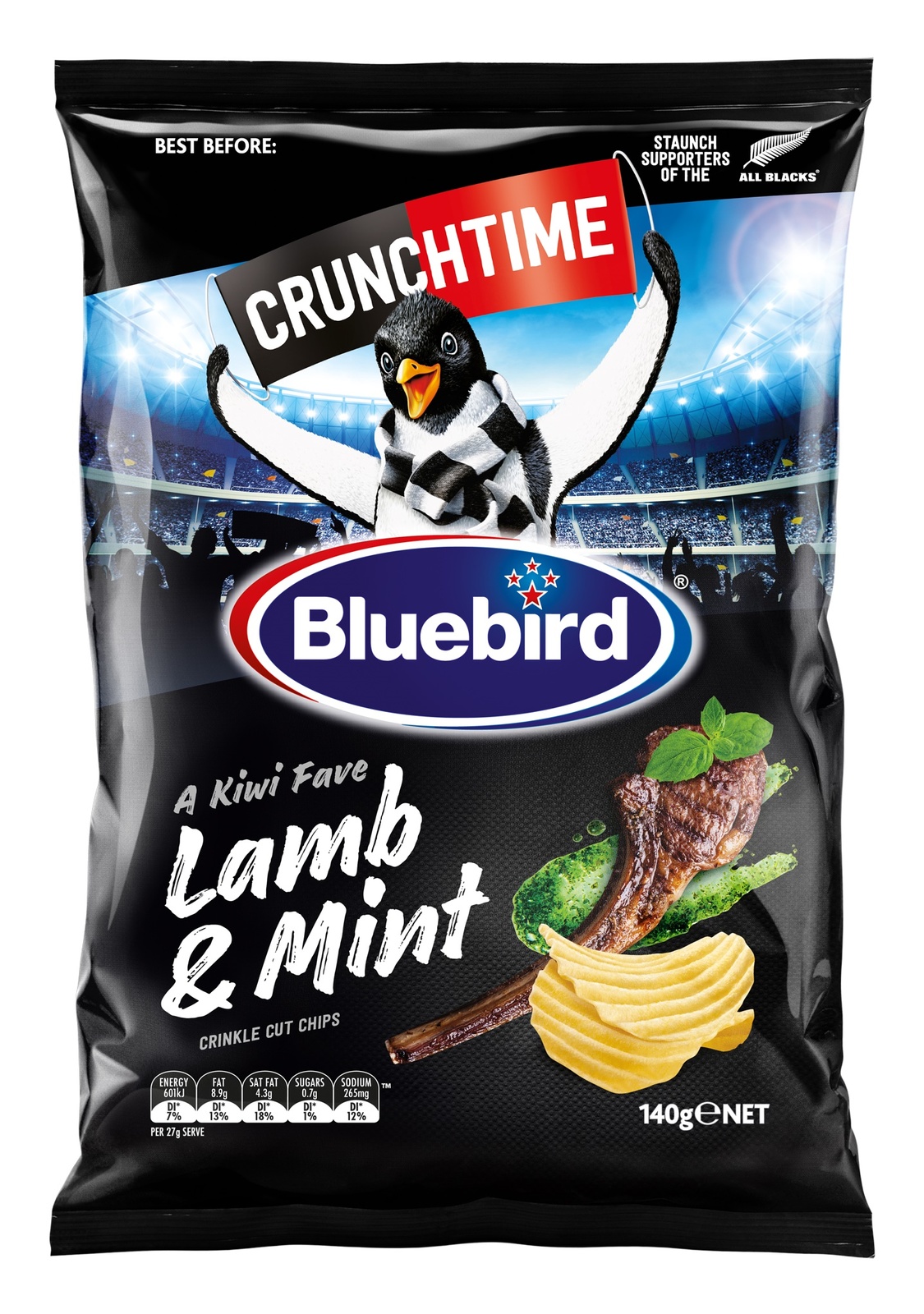 Bluebird Original Lamb & Mint 140g