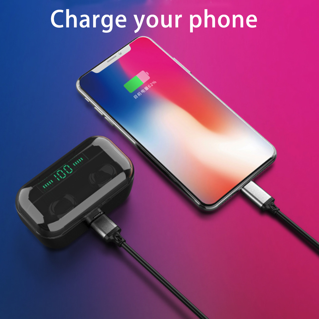 True wireless earbuds with Wireless Charge Case image