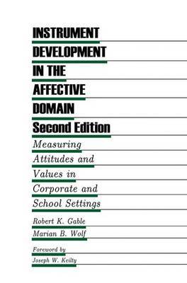 Instrument Development in the Affective Domain image