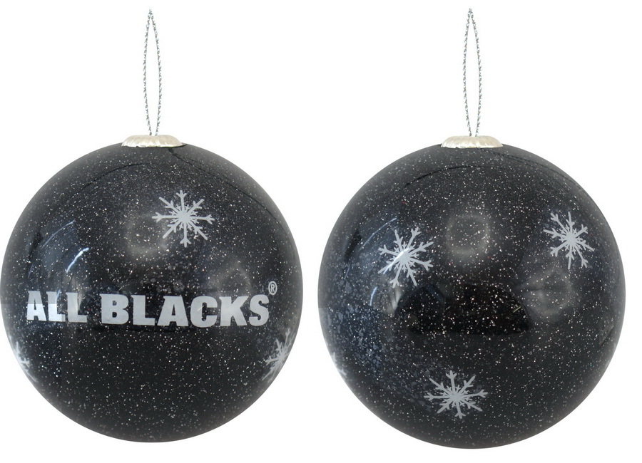 All Blacks: Christmas Decoration - Black Snowflake