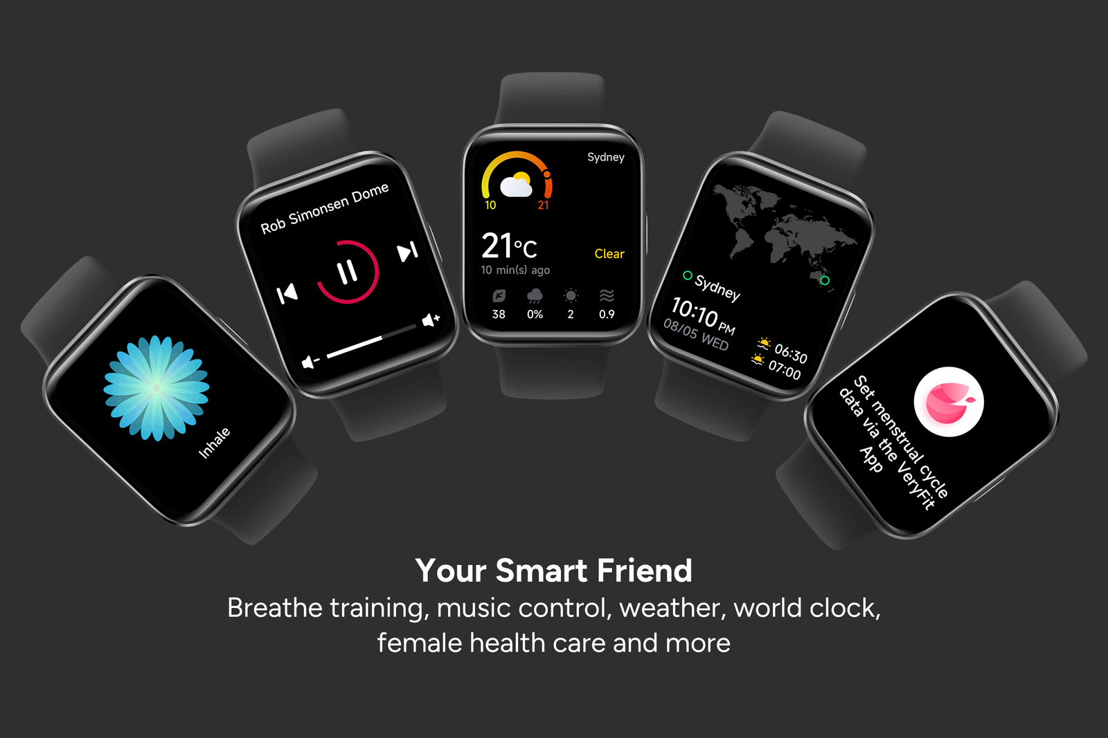 Kogan Active 3 Smart Watch Black at Mighty Ape NZ