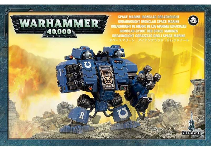 Warhammer 40,000 Space Marine Ironclad Dreadnought image