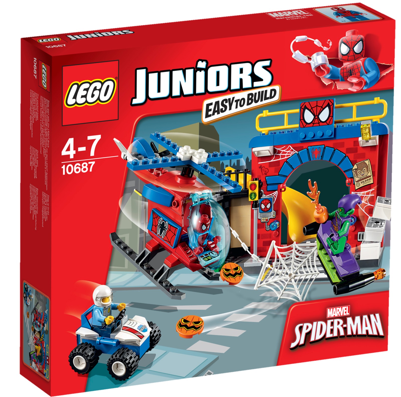 LEGO Juniors: Spider-man Hideout (10687)