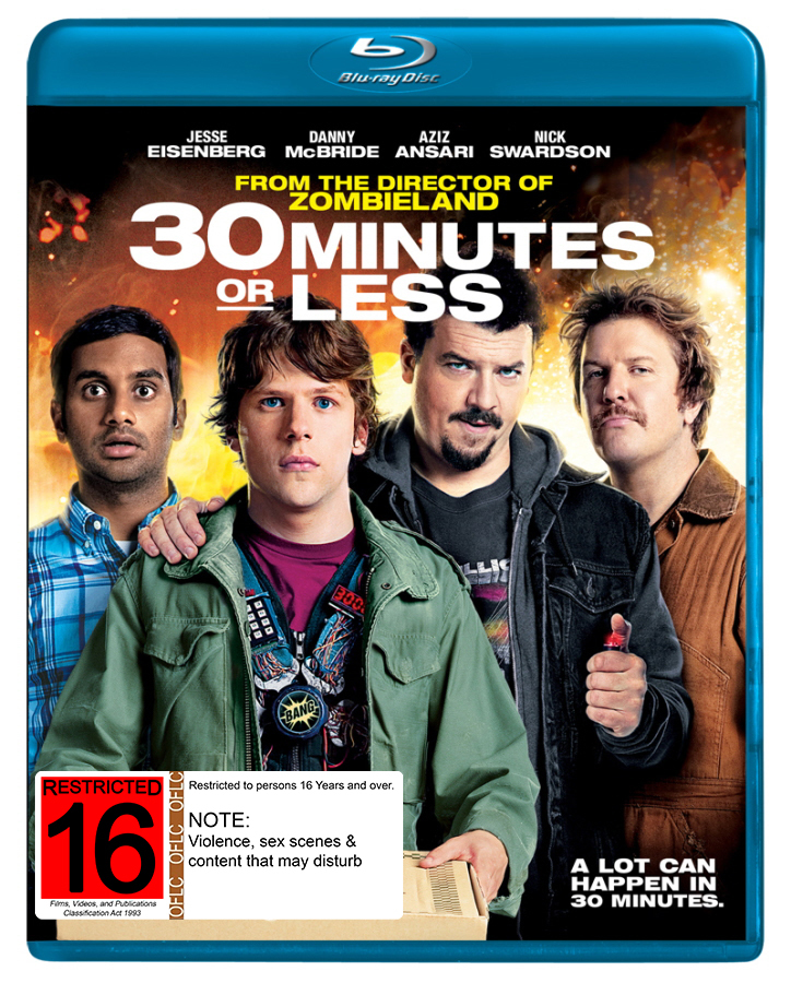 30 Minutes Or Less on Blu-ray