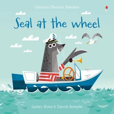 Seal at the Wheel by Lesley Sims image
