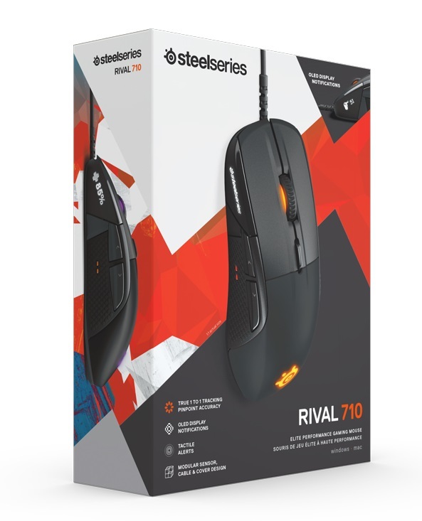 Steelseries Rival 710 Gaming Mouse for PC image