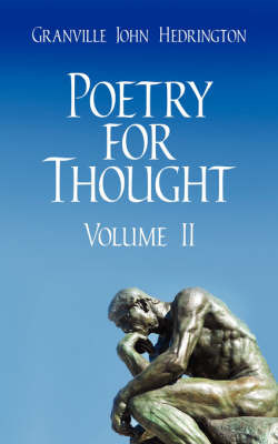 Poetry for Thought by Granville John Hedrington image