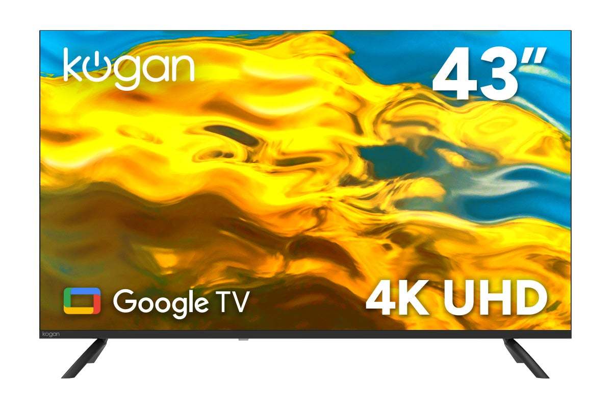 Kogan 43" LED UHD 4K Smart Google TV U94V at Mighty Ape NZ