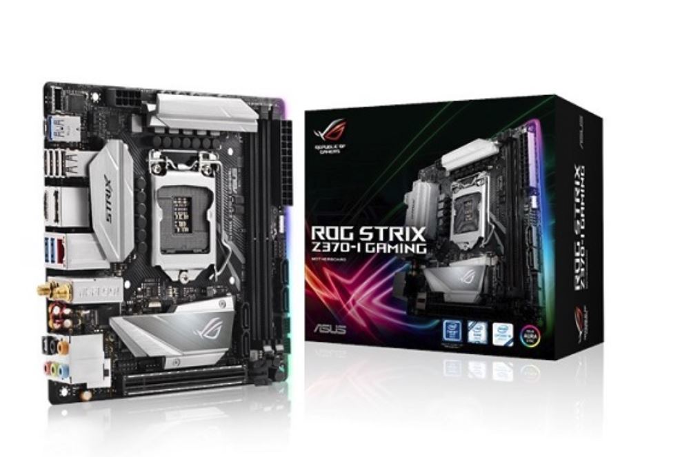 Asus Rog Strix Z370-I Gaming Intel Z370 Mini-Itx Coffee Lake Socket 1151 Motherboard