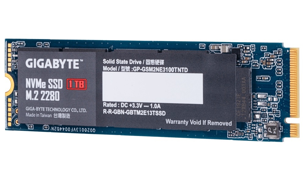 1TB Gigabyte M.2 NVMe SSD image