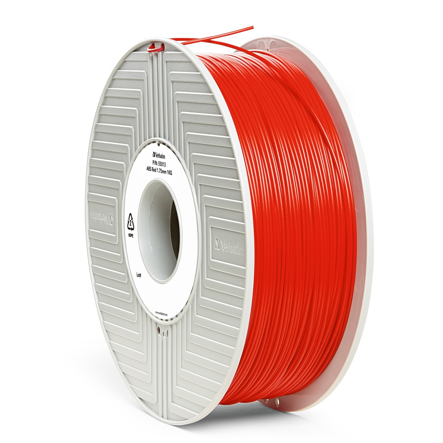 Verbatim 3D Printer ABS 1.75mm Filament - 1kg (Red)