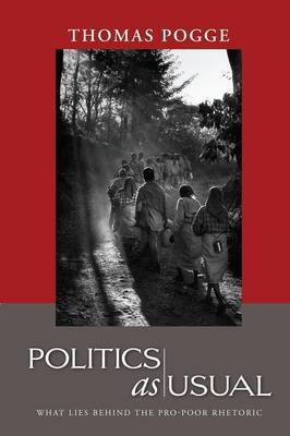 Politics as Usual by Thomas W. Pogge image