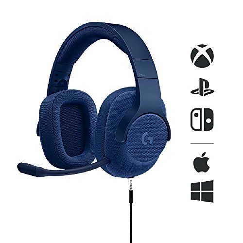 Logitech G433 7.1 Surround Gaming Headset - Blue image