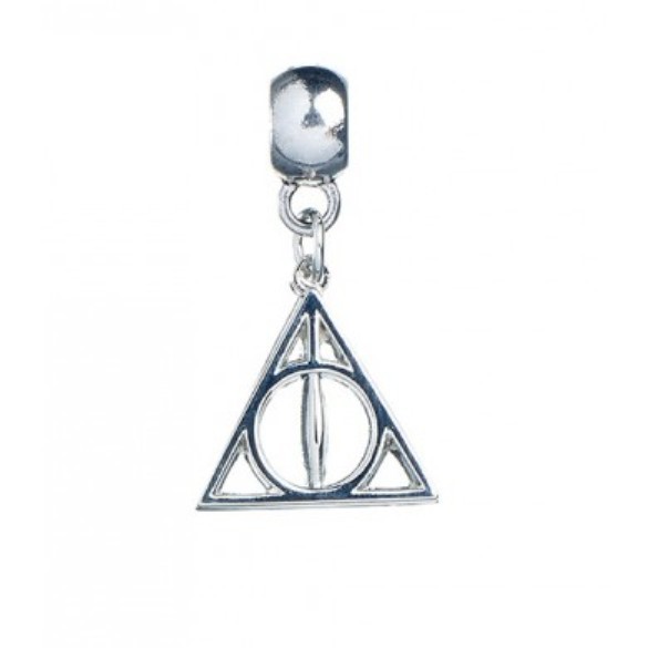 Harry Potter: Silver Plated Deathly Hallows Slider Charm