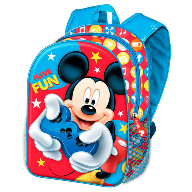 mouse with backpack
