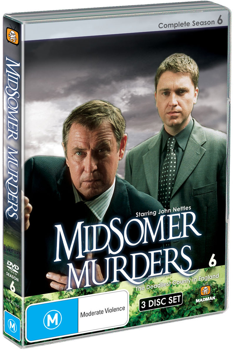 Midsomer Murders - Complete Season 6 (Single Case ) on DVD image