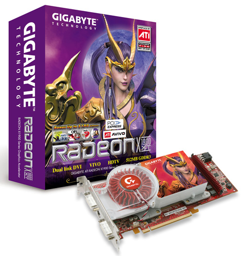 Gigabyte GB X1900XT 512MB PCIE image