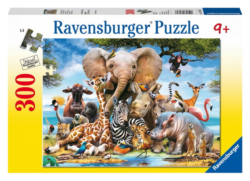 Ravensburger 300 Piece Jigsaw Puzzle - Favourite Wild Animals image