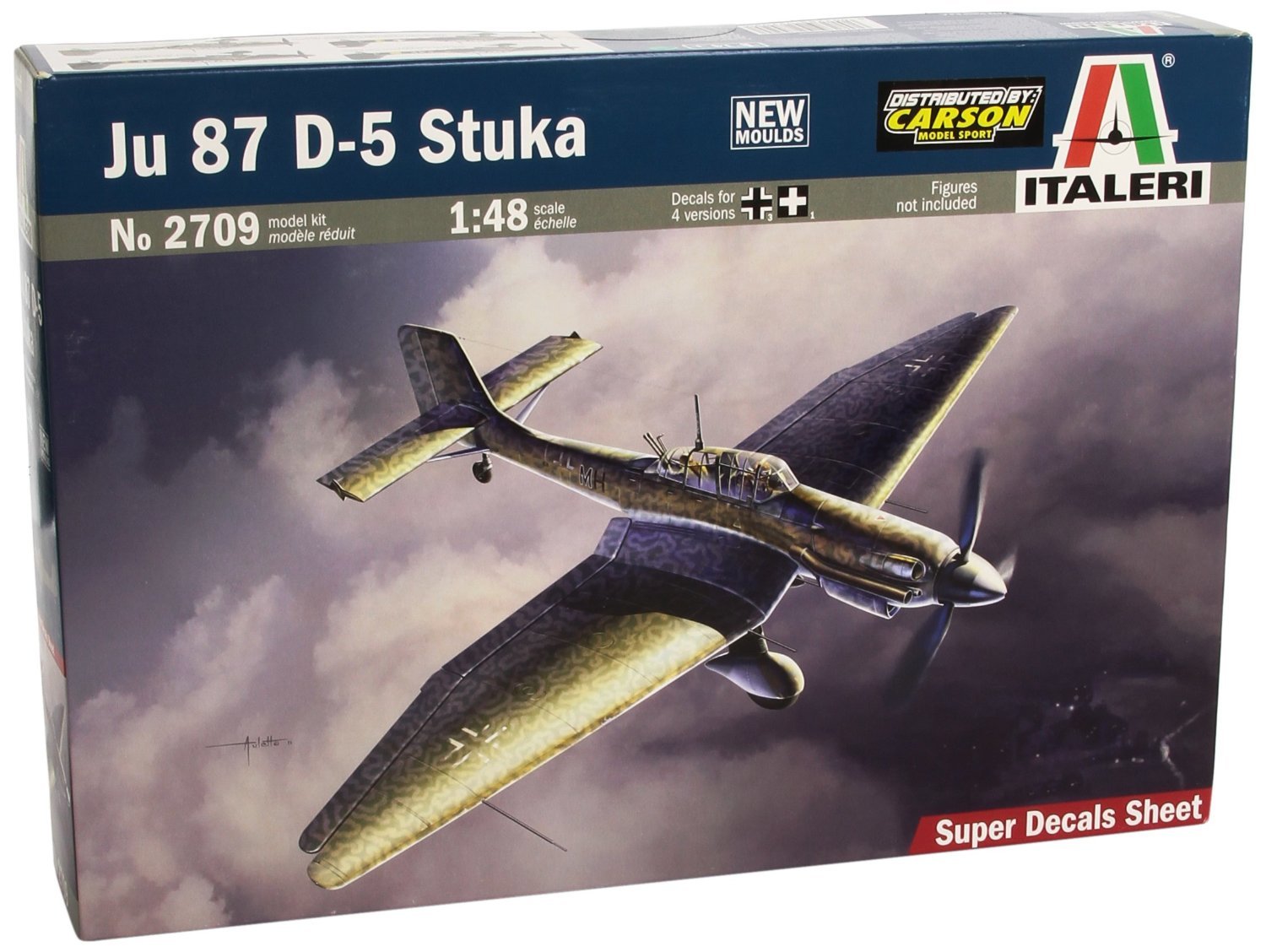 Italeri: 1/48 JU-87 D5 Stuka - Model Kit image
