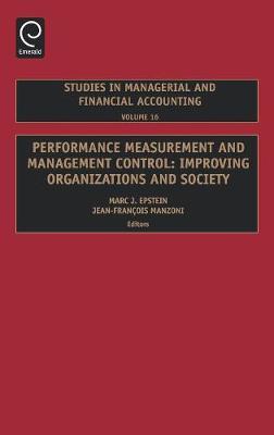 Performance Measurement and Management Control on Hardback