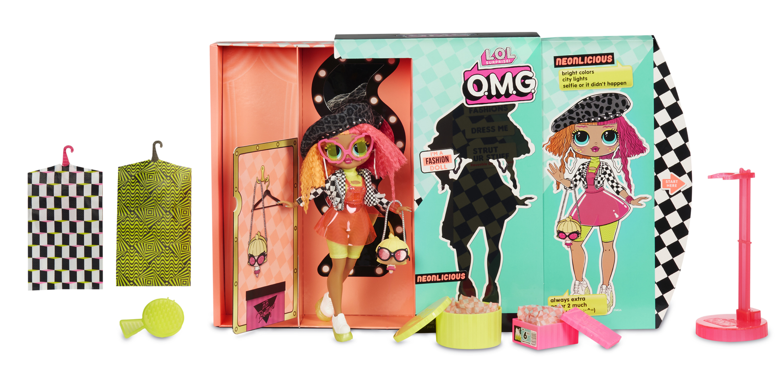 L.O.L. Surprise! - O.M.G Fashion Doll (Neonlicious) image